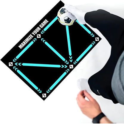 FootyMat™ Soccer Dribble Training Mat