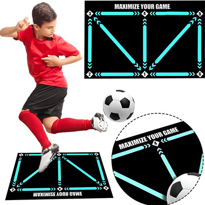 FootyMat™ Soccer Dribble Training Mat